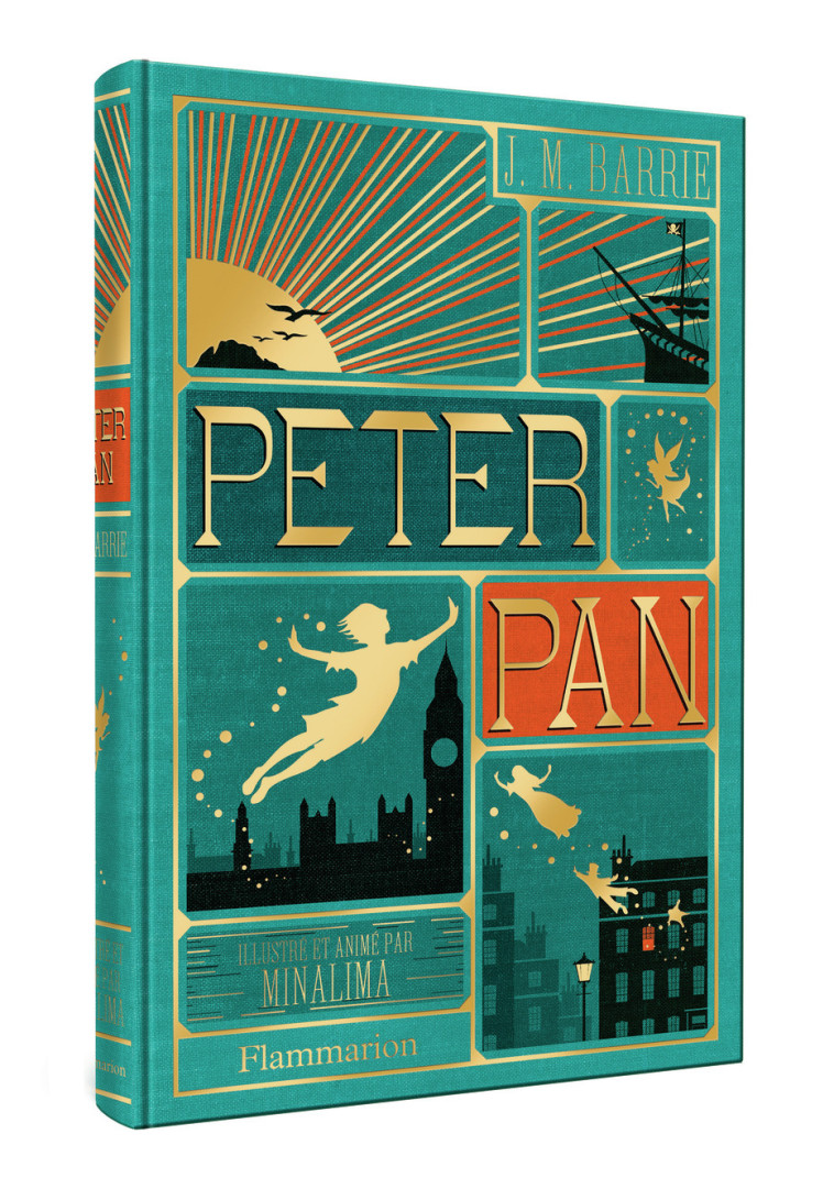 Peter Pan - James Matthew Barrie,  Minalima - FLAM JEUNESSE