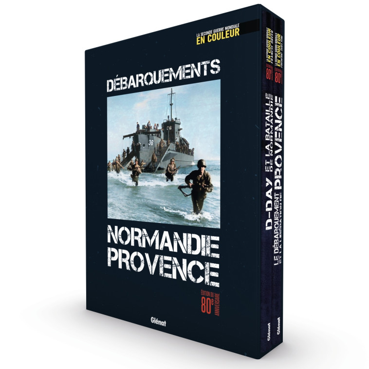 Coffret Débarquements Normandie et Provence - Frédéric Guelton, Francis Dreer - GLENAT