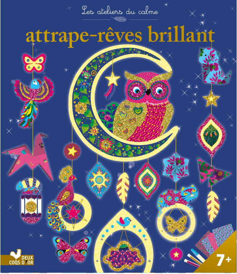 Attrape-rêves brillant - coffret avec accessoires - Peggy Nille - DEUX COQS D OR