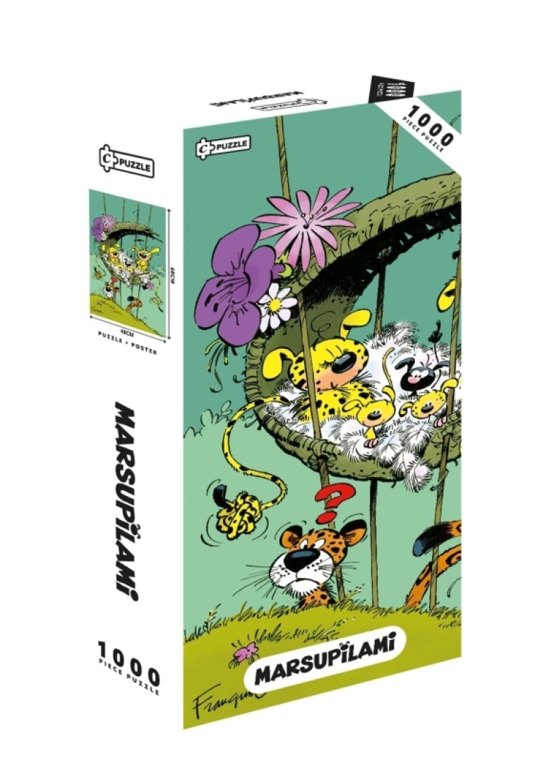 Marsupilami - Puzzle 1000 pièces - XXX - CPUZZLE