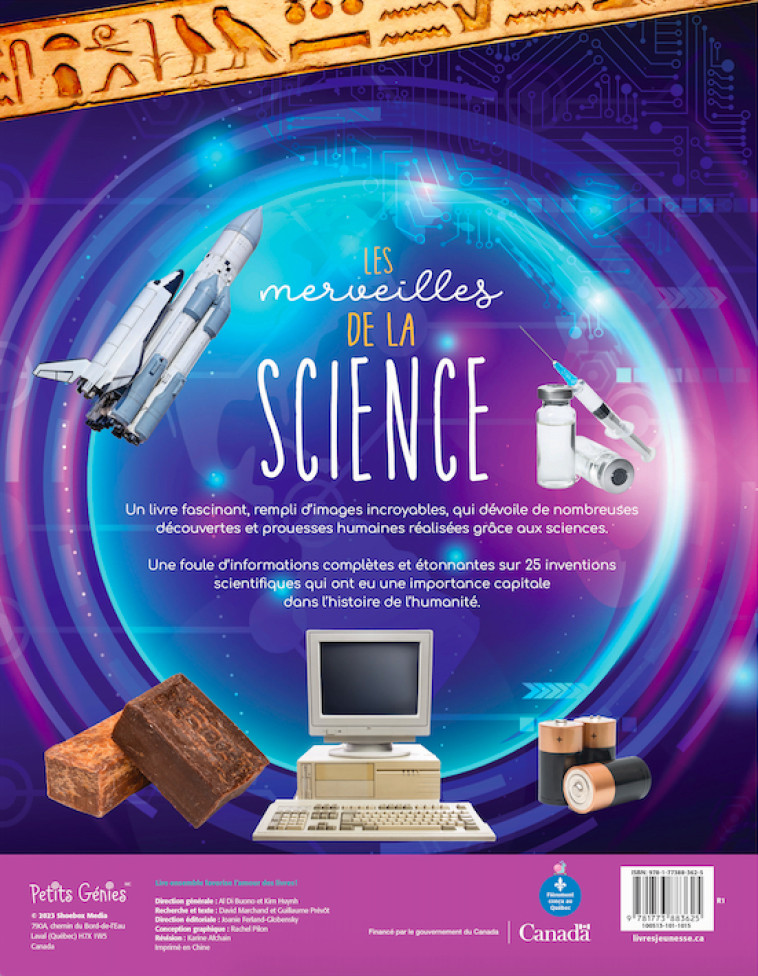 Les merveilles de la science - DAVID MARCHAND - PETITS GENIES