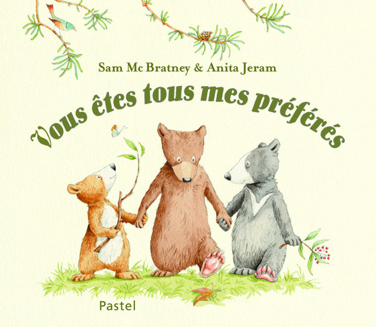 vous etes tous mes preferes (tout carton) - Sam Mcbratney - EDL