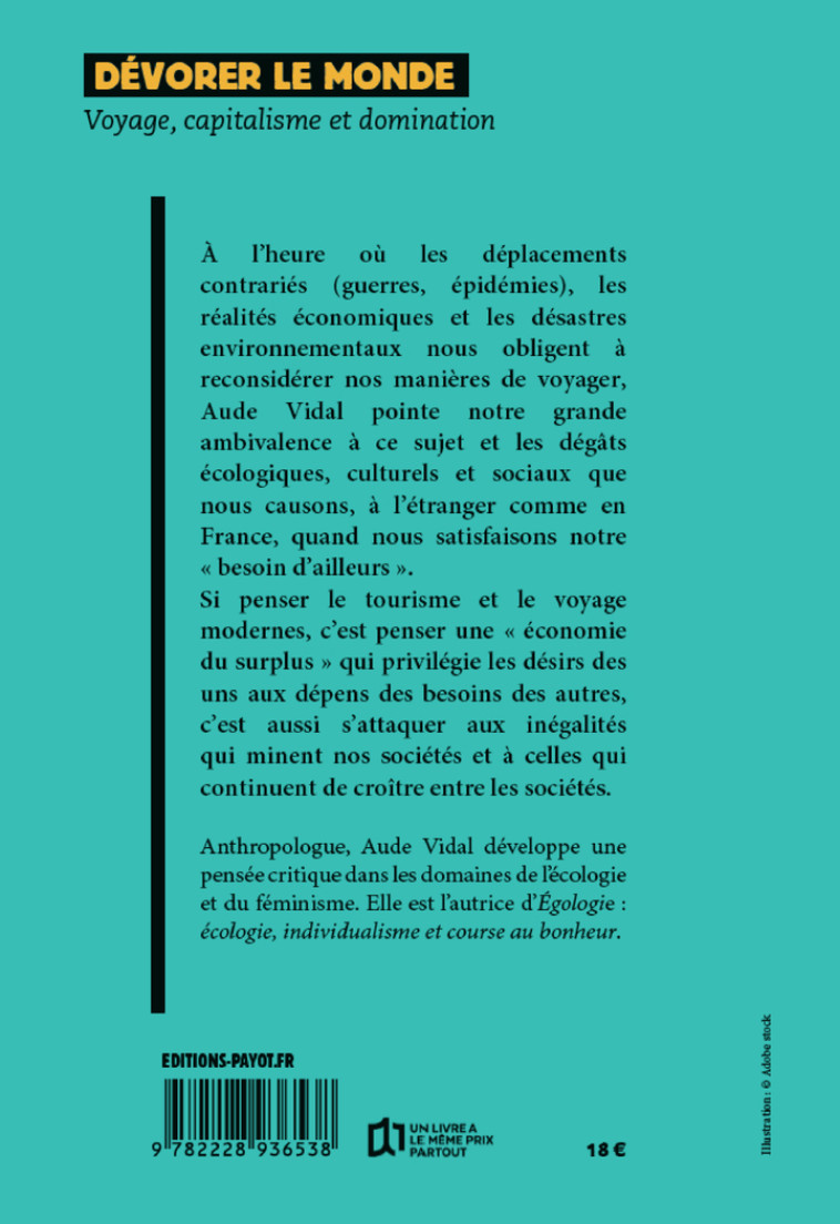 Dévorer le monde - Aude Vidal - PAYOT