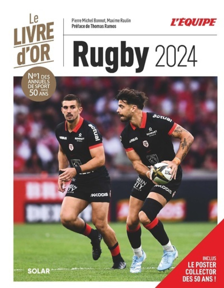 Livre d'Or du rugby 2024 - Pierre-Michel Bonnot - SOLAR