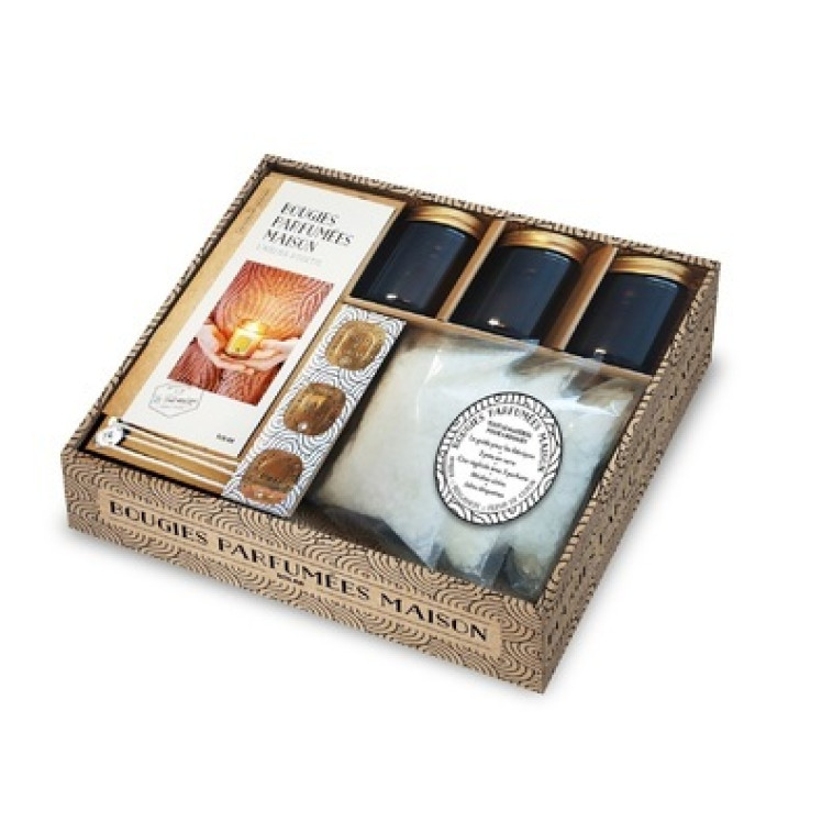 Coffret bougies parfumées maison -  L'atelier d'odette - SOLAR