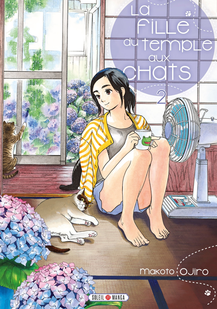 La Fille du Temple aux Chats T02 - Makoto Ojiro - SOLEIL