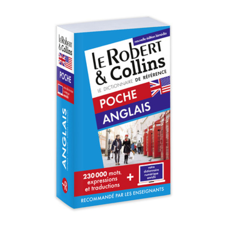 Le Robert & Collins Poche Anglais - Nouvelle édition bimédia -  Collectif - LE ROBERT