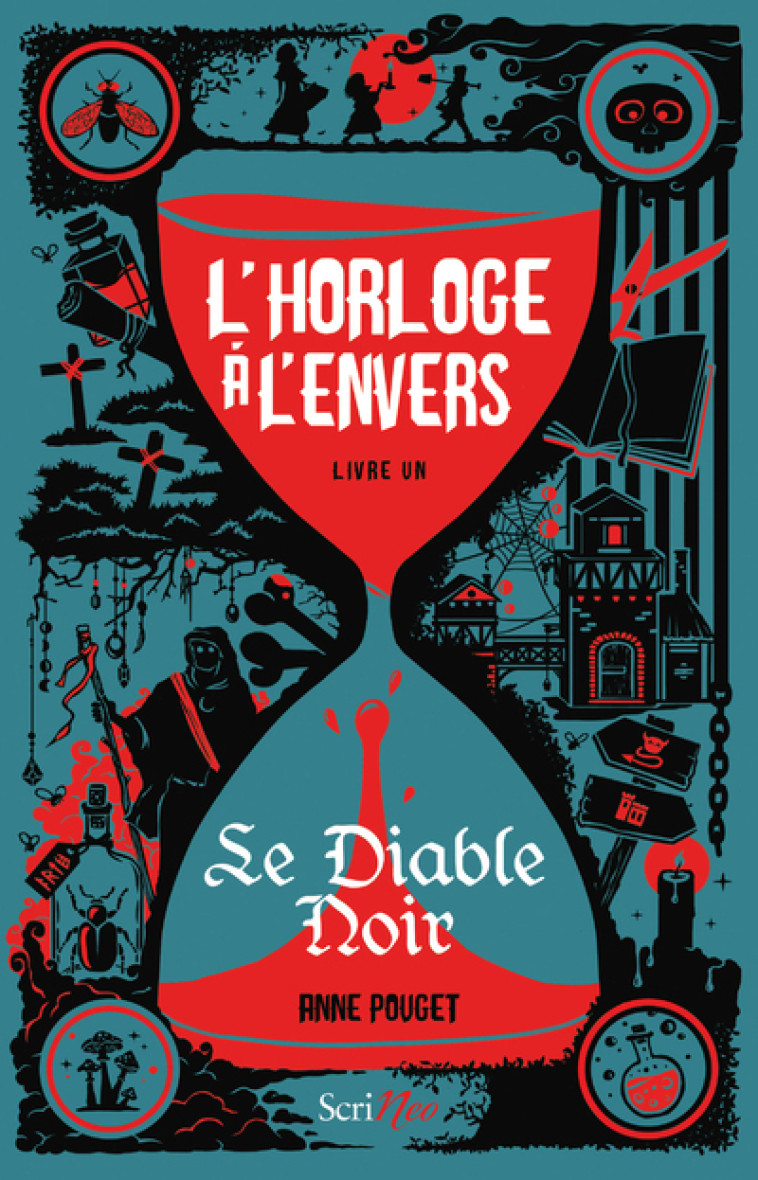 L'horloge à l'envers - Livre 1 Le Diable noir - Anne Pouget - SCRINEO