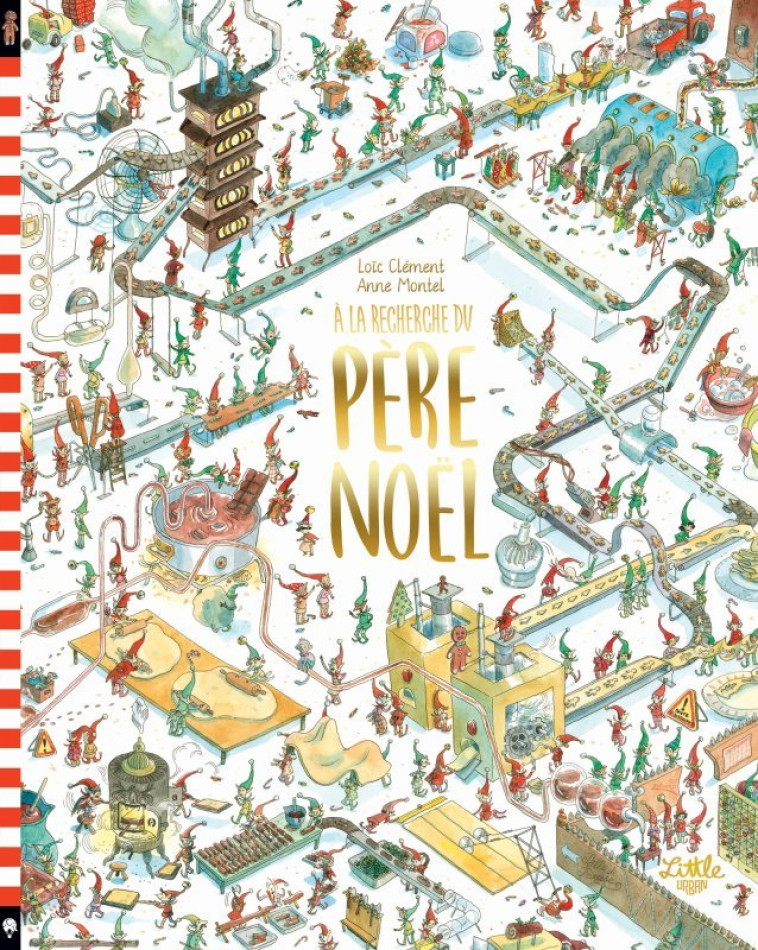 À la recherche du père Noël -  Montel Anne - LITTLE URBAN