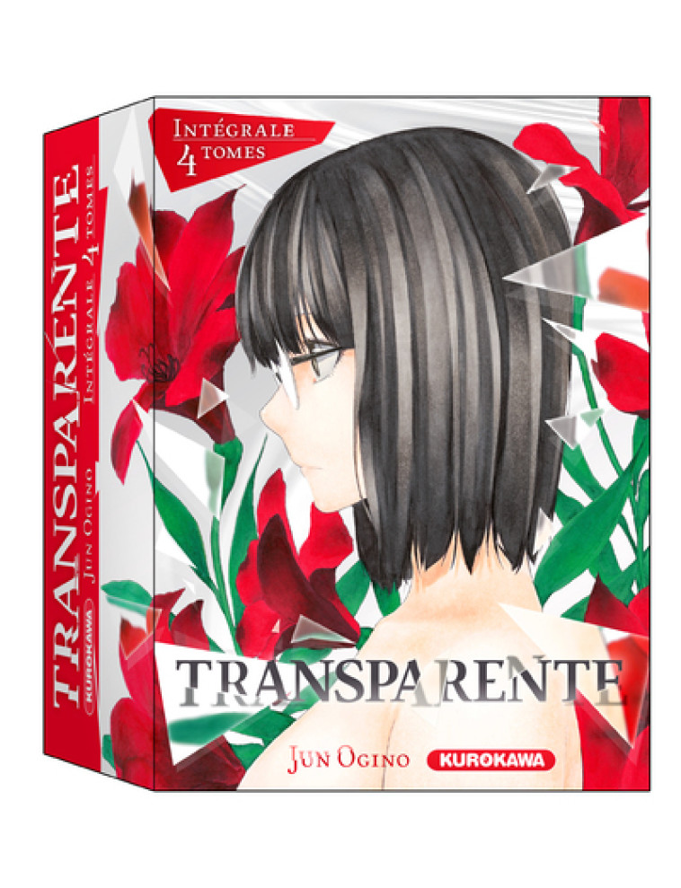 Coffret Transparente - tomes 1-2-3-4 - Jun Ogino - KUROKAWA