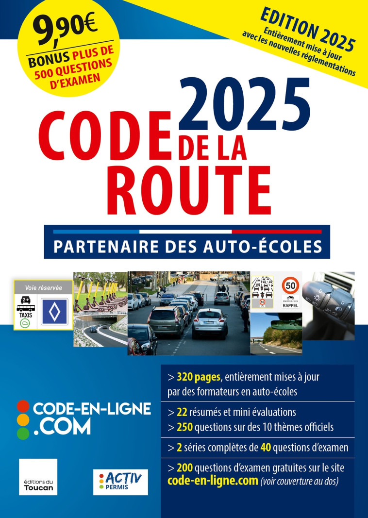 code de la route 2025 - Activ Permis - TOUCAN