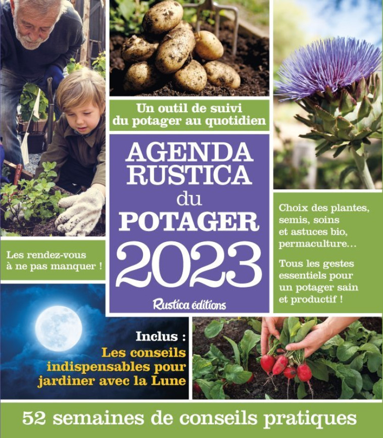 Agenda Rustica du potager 2023 - Robert Elger - RUSTICA