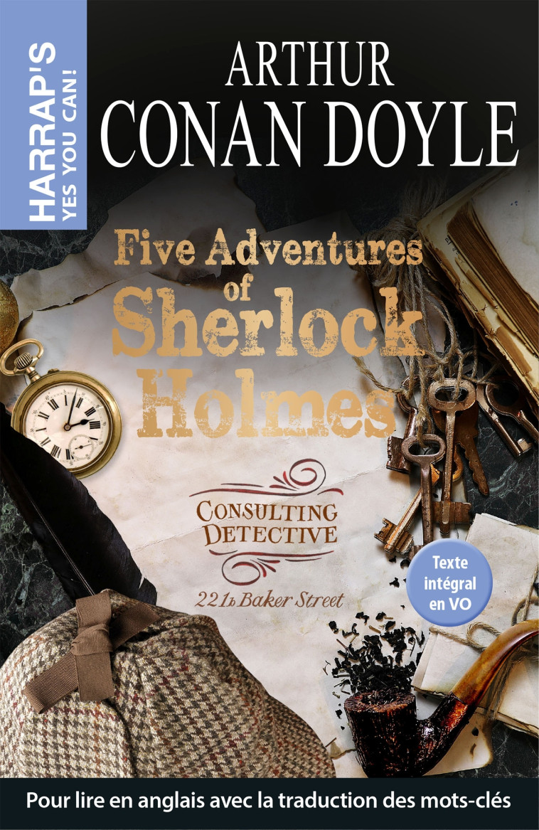 Five Adventures of Sherlock Holmes - Arthur Conan-Doyle - HARRAPS