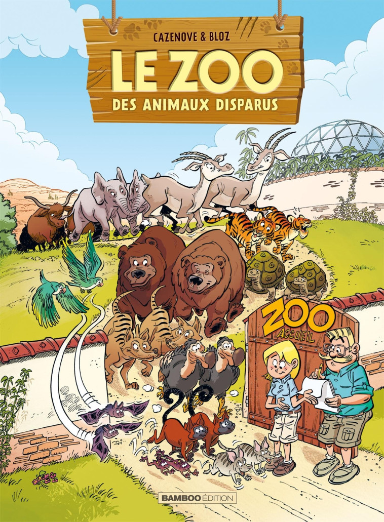 Le Zoo des animaux disparus - tome 02 -  Bloz - BAMBOO