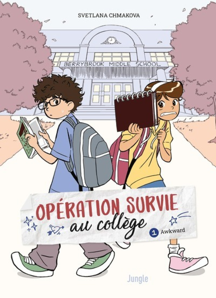 Operation Survie au college - Tome 1 Awkward - Svetlana Chmakova - JUNGLE