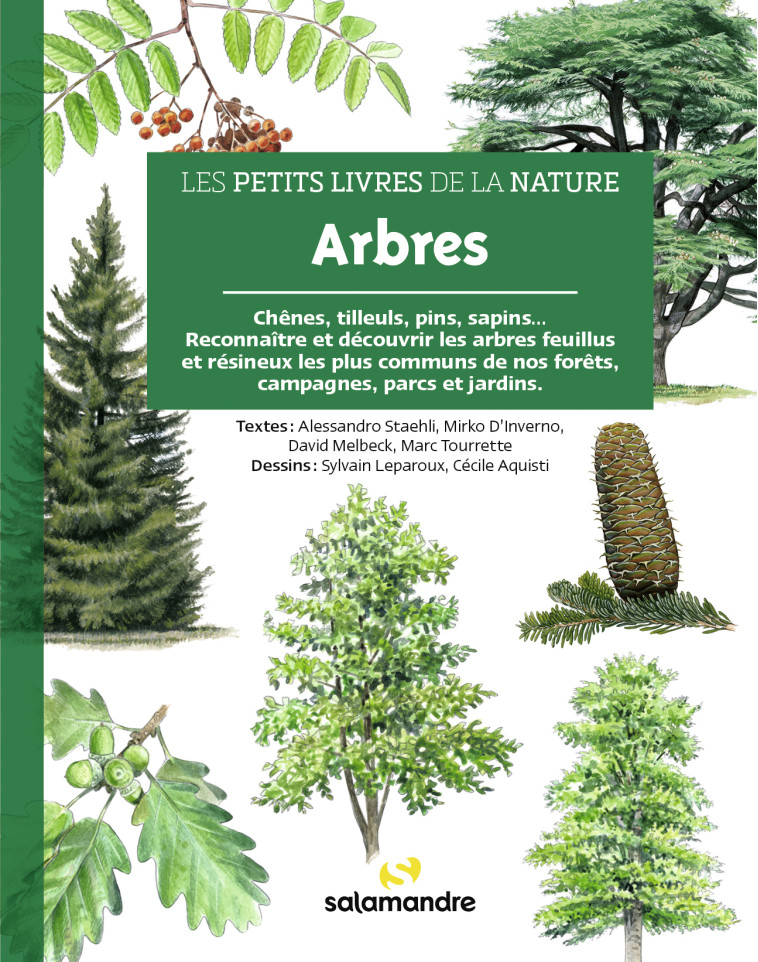 Les petits livres de la nature - Arbres - David MELBECK - LA SALAMANDRE