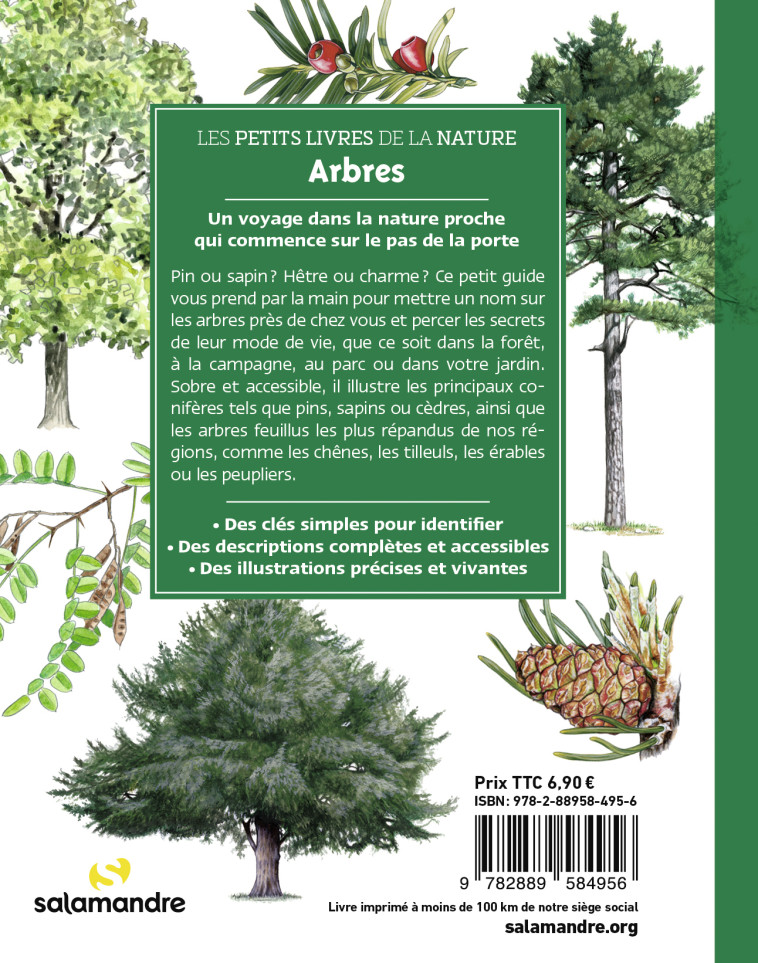 Les petits livres de la nature - Arbres - David MELBECK - LA SALAMANDRE