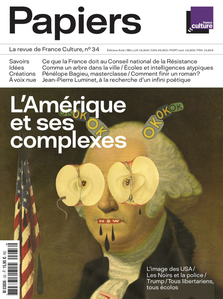 Papiers, la revue de France Culture, n°34 -  Collectif - EXILS