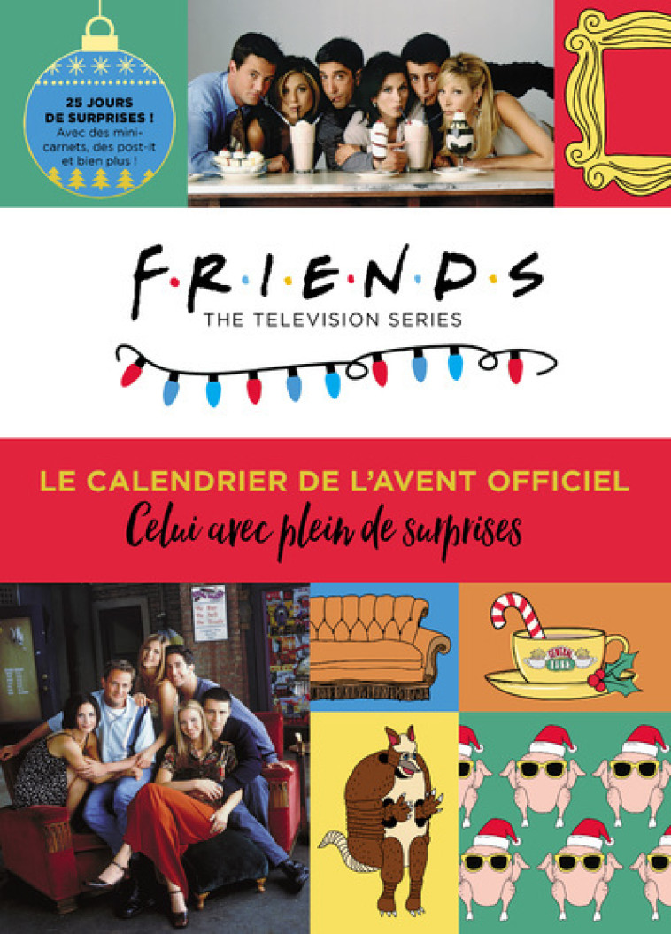 Friends - Le Calendrier de l Avent officiel -  Collectif - 404 EDITIONS