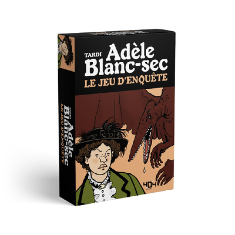 Jeu d'enquête Adèle Blanc-Sec -  Tardi - 404 EDITIONS