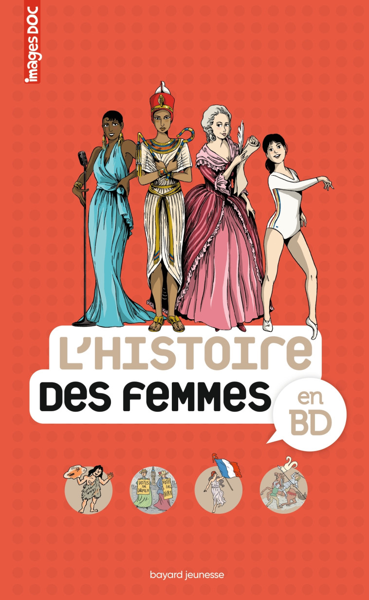 L'Histoire des femmes en BD - Béatrice Veillon - BAYARD JEUNESSE