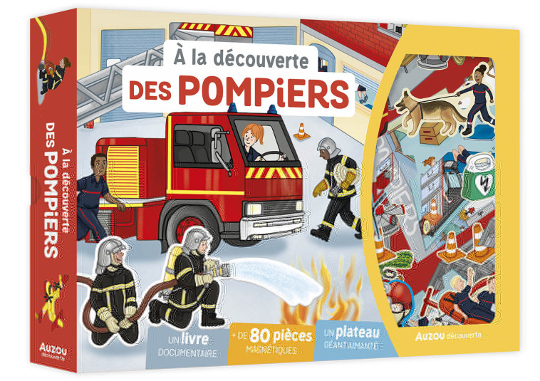 À LA DÉCOUVERTE DES POMPIERS - Sophie BLITMAN - AUZOU