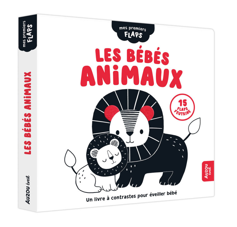 MES PREMIERS FLAPS  - LES BÉBÉS ANIMAUX - Wendy Kendall - AUZOU