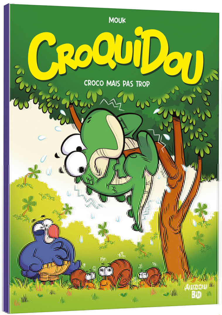 CROQUIDOU - TOME 1 - CROCO MAIS PAS TROP ! -  MOUK - AUZOU