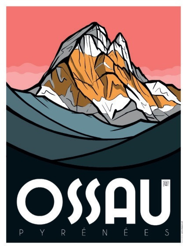 Affiche : Ossau -  Jobomart - CAIRN