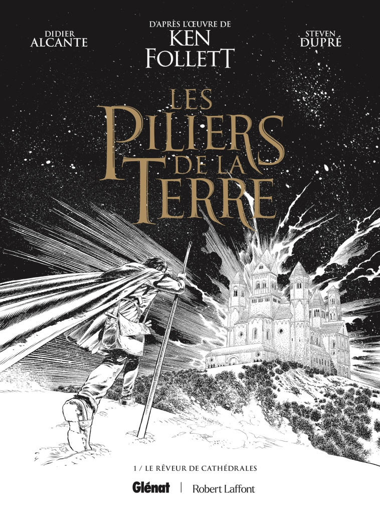 Les Piliers de la Terre - Tome 01 - Édition spéciale N&B -  Alcante - GLENAT