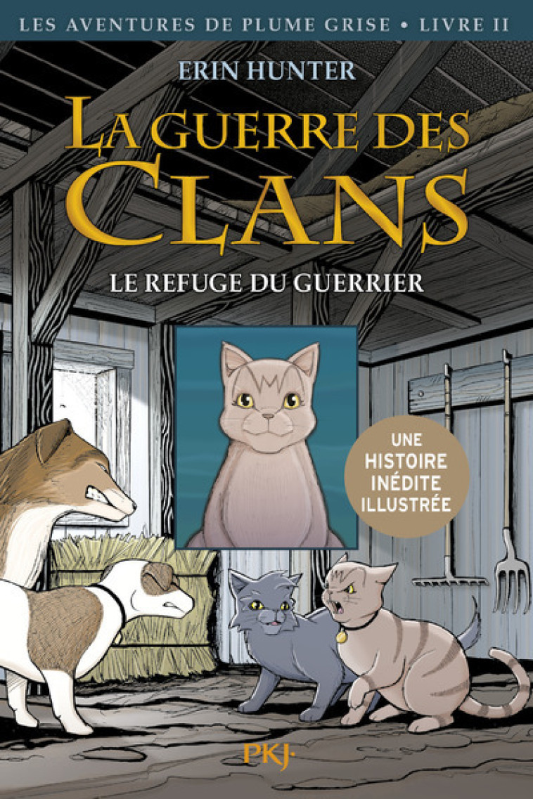 La guerre des Clans - tome 2 Le refuge du guerrier -illustré- - Erin Hunter - POCKET JEUNESSE