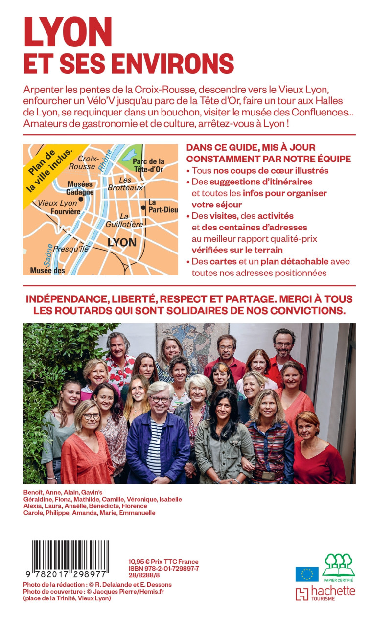 Guide du Routard Lyon et ses environs 2025/26 -   - HACHETTE TOURI