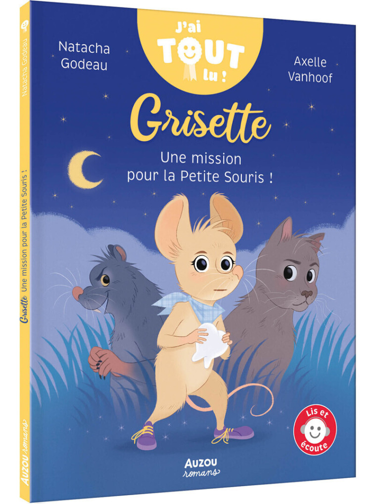 Grisette - Une mission pour la petite souris - Natacha Godeau - AUZOU