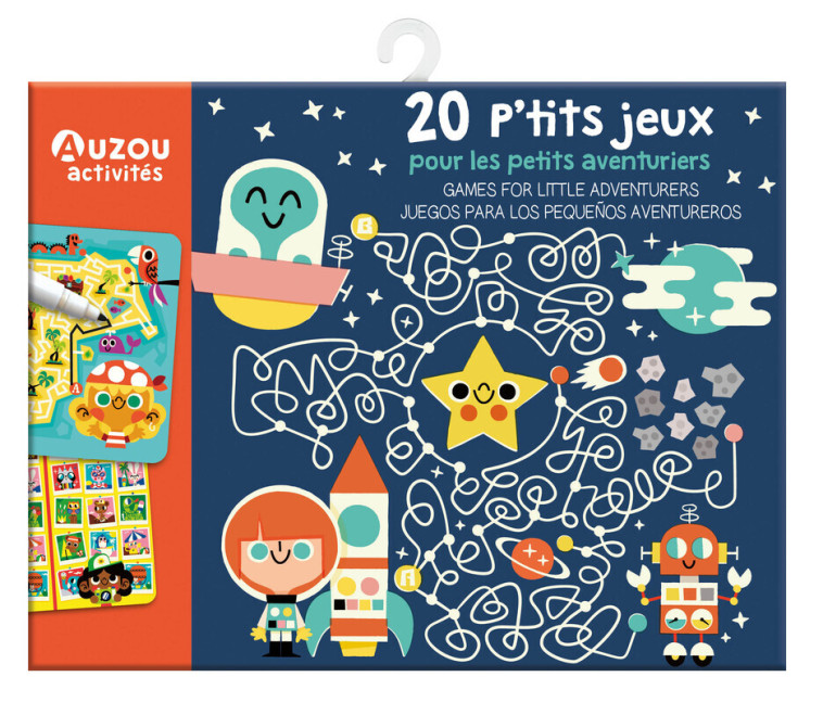 20 p'tits jeux pour les petits aventuriers -  PINTACHAN - AUZOU