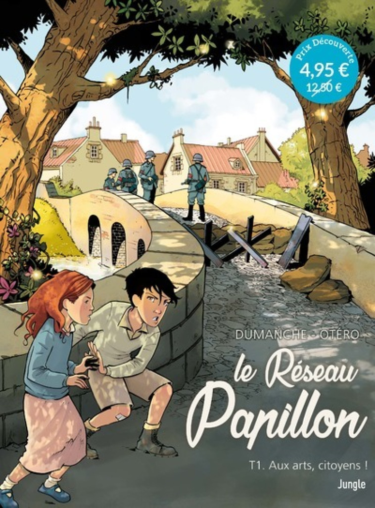 Le réseau papillon - OP petits prix 2022 - Tome 1 Aux arts, citoyens ! - Franck Dumanche - JUNGLE