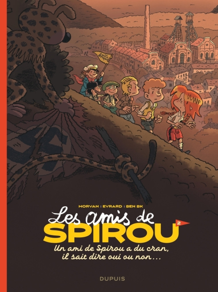 Les amis de Spirou - Tome 2 - Un ami de Spirou a du cran, il sait dire oui ou non -  BenBK - DUPUIS