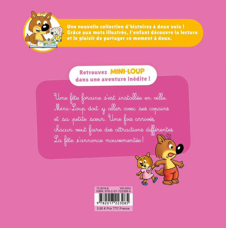 Mini-Loup - Je lis avec toi ! - À la fête foraine - Philippe Matter - HACHETTE ENFANT