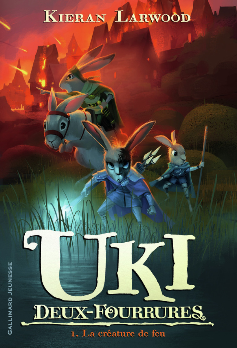 Uki Deux-Fourrures - Kieran Larwood - GALLIMARD JEUNE