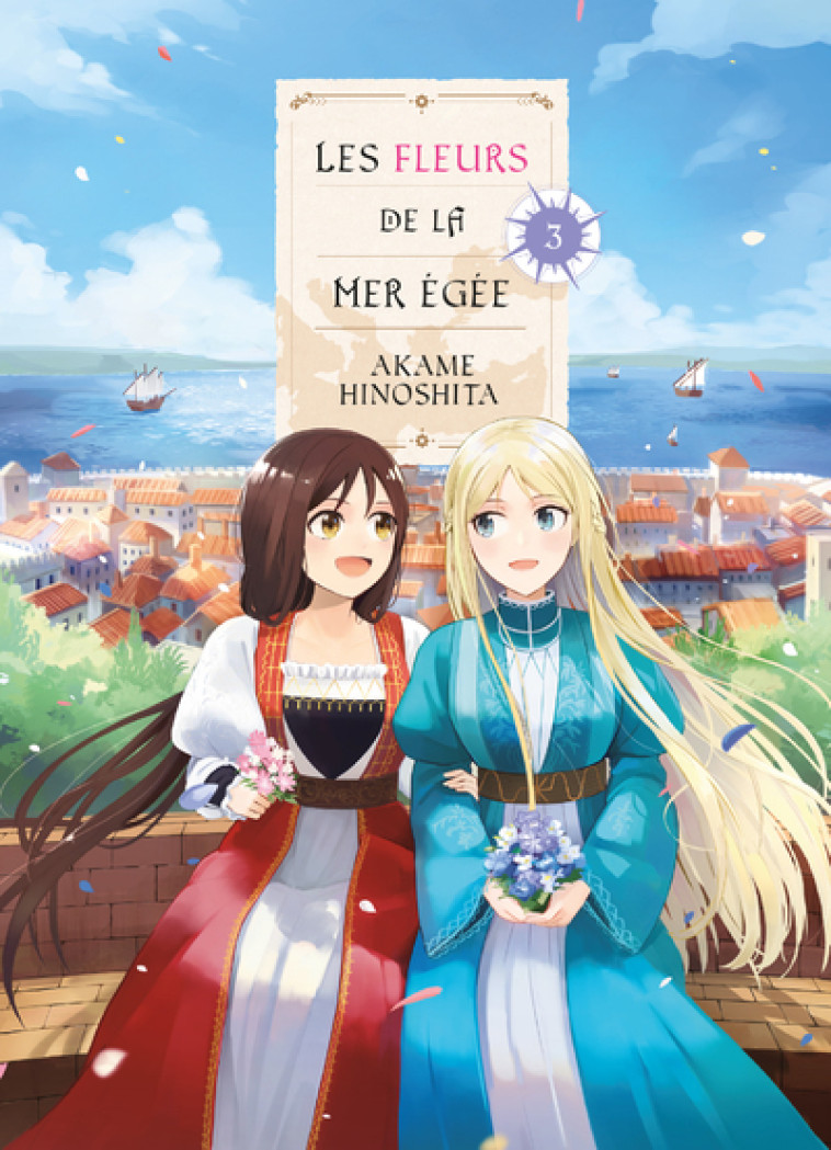 Les fleurs de la mer Egée T03 - Akame Hinoshita - KOMIKKU EDTS